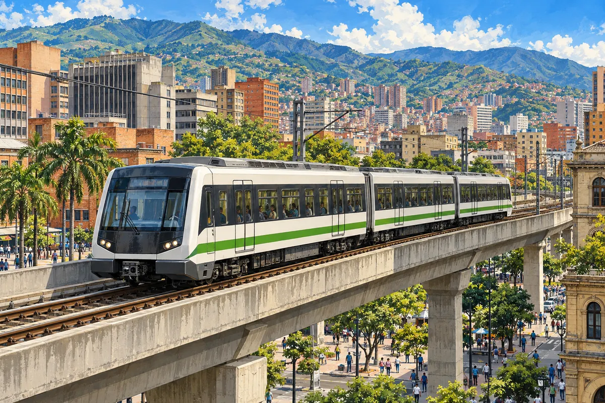 Ilustración editorial: medellin