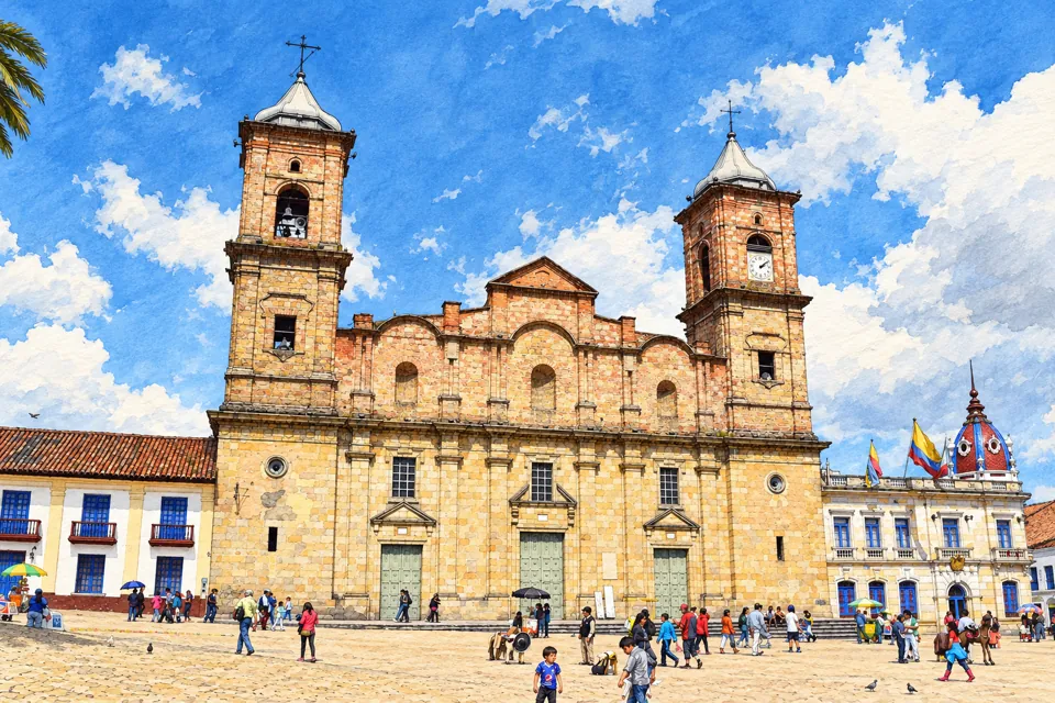 Catedral Diocesana &middot; ilustraci&oacute;n editorial