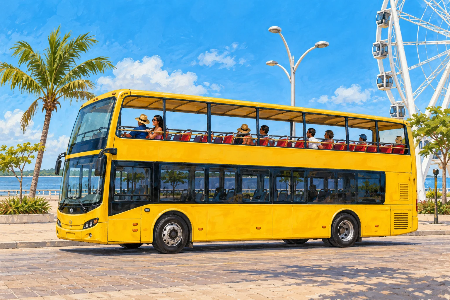 Bus panor&aacute;mico por Barranquilla