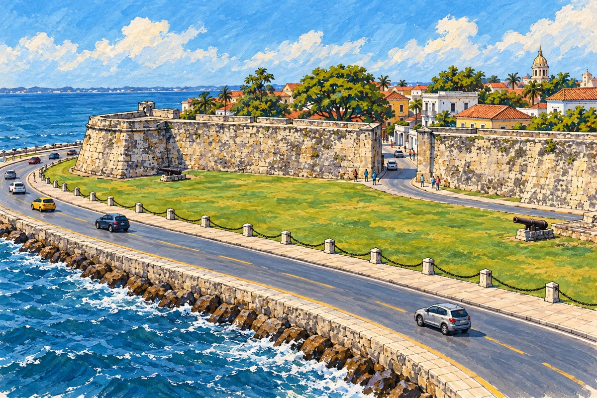 Ilustración editorial: cartagena