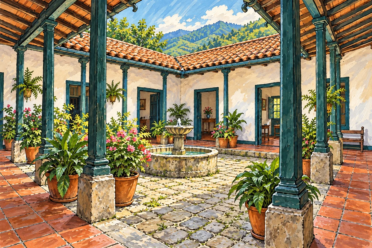 Ilustración de Casa Museo Clara Rojas Peláez