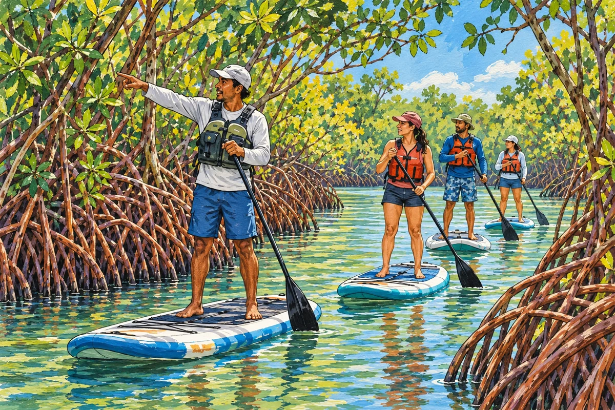 Ilustración temática: Excursión a Cispatá