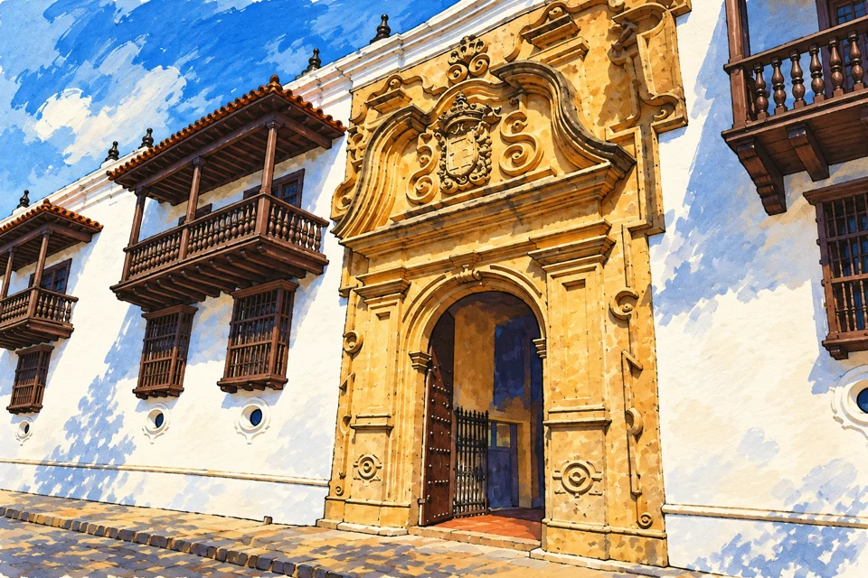 Ilustraci&oacute;n editorial: Visitar el Museo Hist&oacute;rico