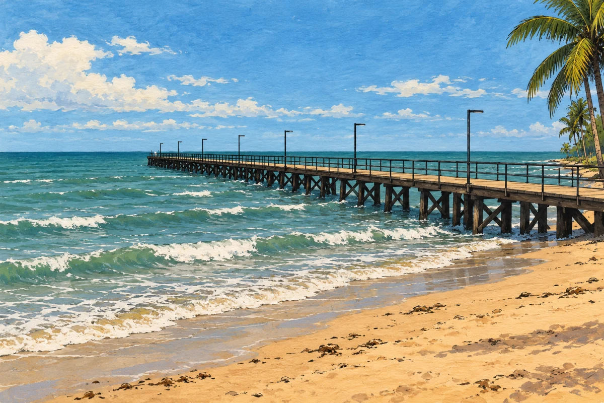 Muelle tur&iacute;stico de Riohacha